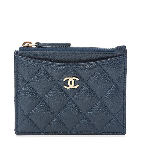 chanel identification card|Chanel card holder zipped.